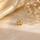 BUTTERFLY DESIGN NOSE PIN ( 9k )