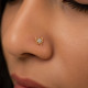BUTTERFLY DESIGN NOSE PIN ( 9k )