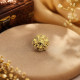 FLOWER GOLD NOSE PIN ( 9K )