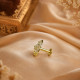 FLOWER GOLD NOSE PIN ( 9K )