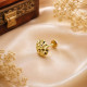 FLOWER GOLD NOSE PIN ( 9K )