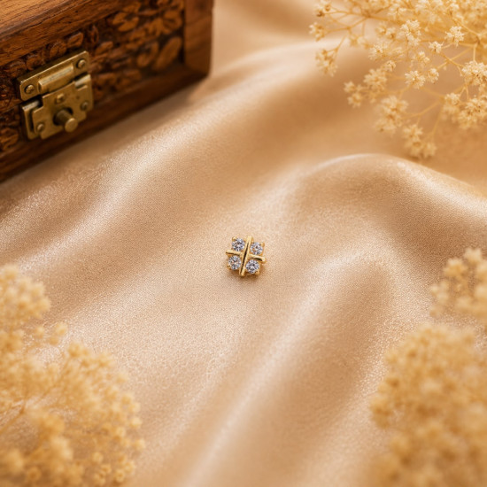 FANCY NOSE PIN ( 9K )
