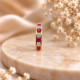 PINK STONE VALAYAM MUKUTHI ( 9K )