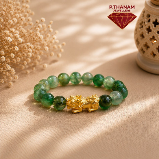 PIXIU DRAGON RING ( GREEN )
