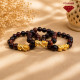 PIXIU DRAGON RING ( CAT EYE RED )