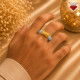 PIXIU DRAGON RING ( BLUE )