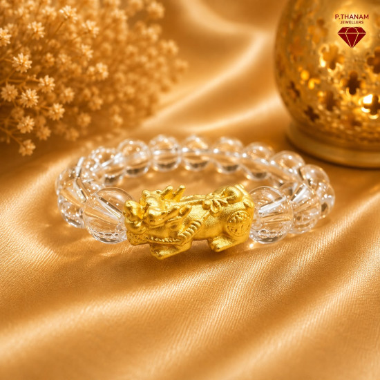 PIXIU DRAGON RING ( WHITE )