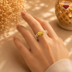 PIXIU DRAGON RING ( WHITE )