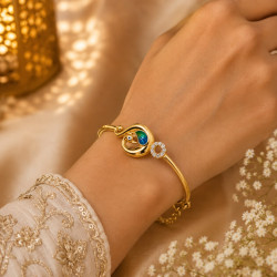 FANCY PEACOCK BANGLES