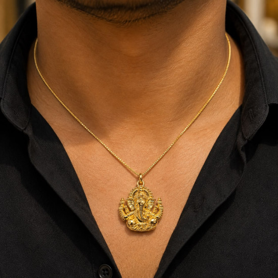 VINAYAGAR LOCKET ( HOLLOW )