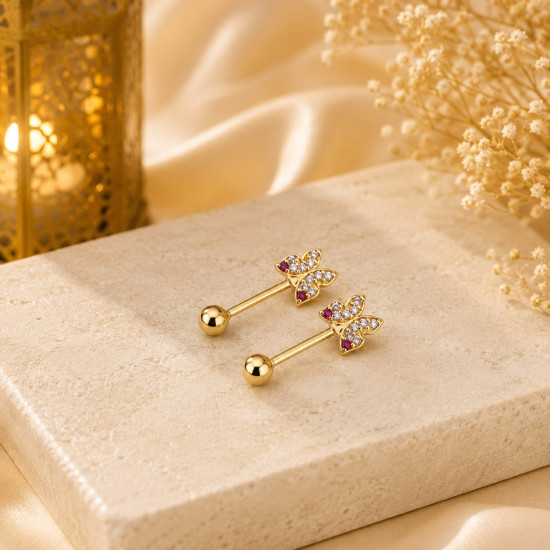 BUTTERFLY KOPPU EARRING