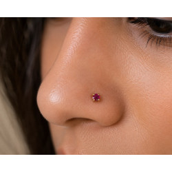 ONE STONE NOSE PIN ( 916 )