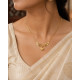 ANGEL WINGS HEART NECKLACE