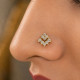 FANCY STONE NOSE PIN ( 9K )