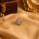 FANCY STONE NOSE PIN ( 9K )