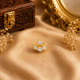FANCY STONE NOSE PIN ( 9K )