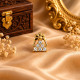 FANCY STONE NOSE PIN ( 9K )
