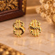 MEN DOLLAR EARRING