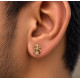 MEN DOLLAR EARRING