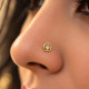 FANCY STONE NOSE PIN ( 9K )