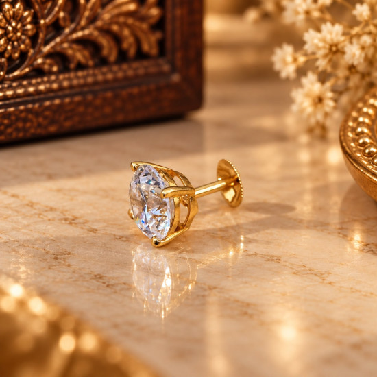 MEN STONE EARRING