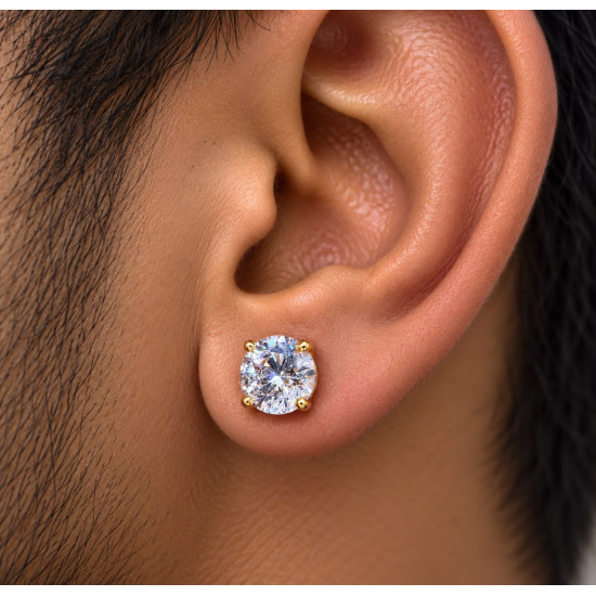 MEN STONE EARRING