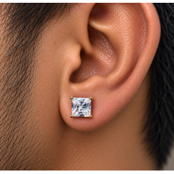 MEN STONE EARRING