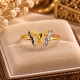 BUTTERFLY DESIGN RING ( HOLLOW )