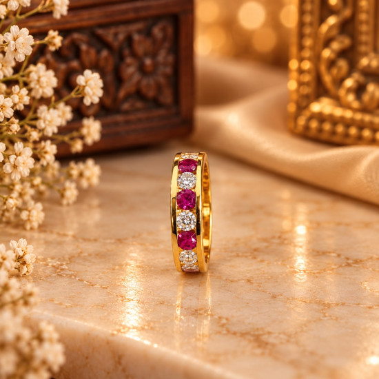 RED STONE VALAYAM MUKUTHI 9K ( XS )