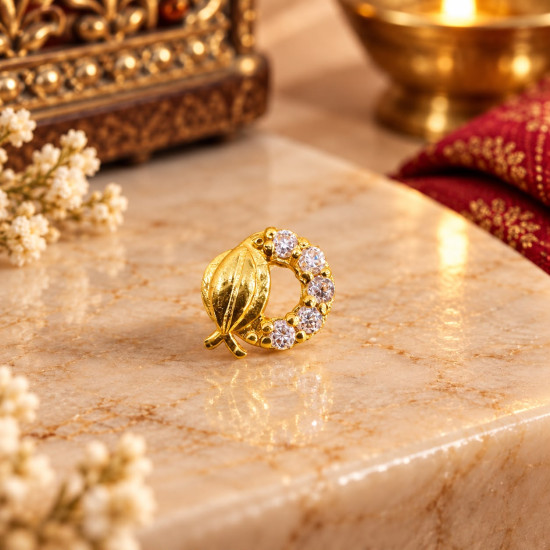 FANCY NOSE PIN ( 9K )