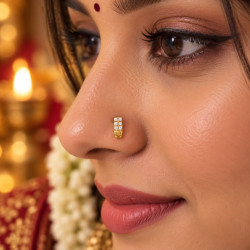  FANCY NOSE PIN ( 9K )