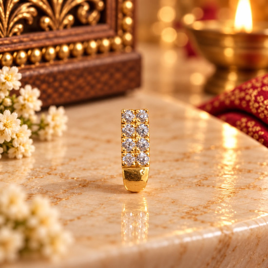 FANCY NOSE PIN ( 9K )