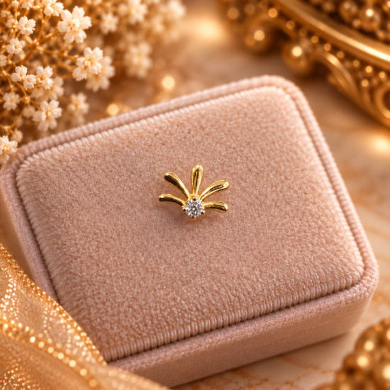 DIAMOND NOSE PIN ( 18K )