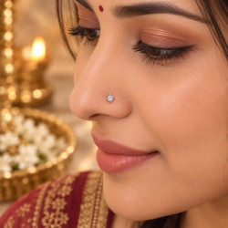 DIAMOND NOSE PIN ( 18K )