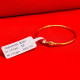 1 Ball Cutting Baby Bangle