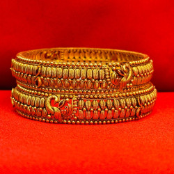 Antique Peacock Bangle