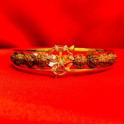 Ruthracham Om Bangle