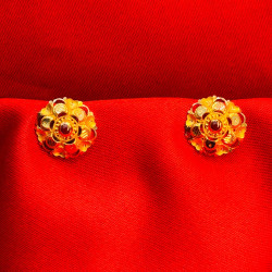 Flower Design Earring