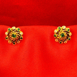 Flower Stone Earring
