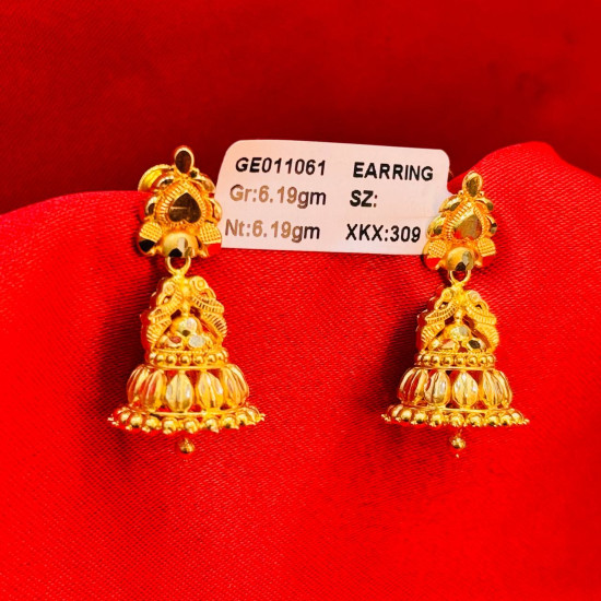 Fancy Gold Jimikki Earring