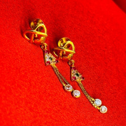 Fancy Love Dangling Earring