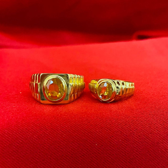 Gemstone Rolex Ring
