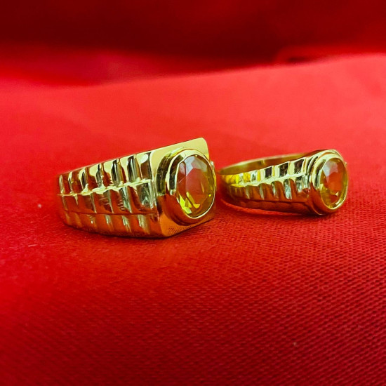 Gemstone Rolex Ring