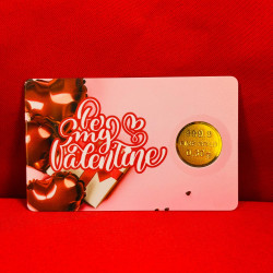 999 0.30GM VALENTINE'S DAY GOLDBAR