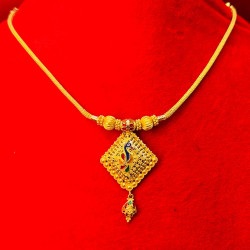 Calcutta Peacock Enamel Necklace