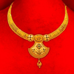 Calcutta Design Enamel Necklace