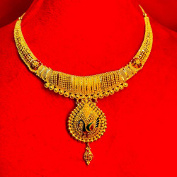 Calcutta Peacock Enamel Necklace