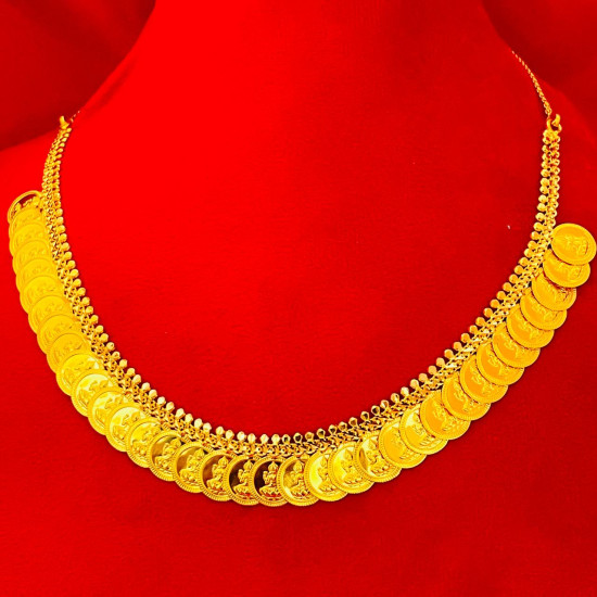 Letchumy Gold Coin Necklace