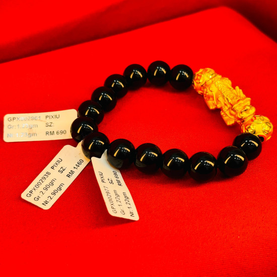 1 Pixiu Dragon 2 Ball Bracelet