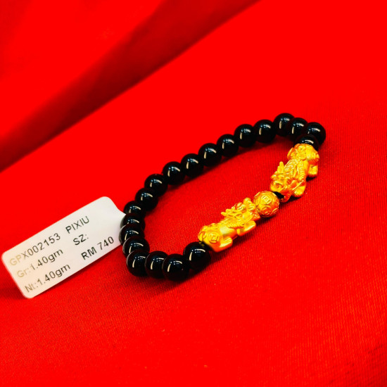 2 Pixiu Dragon 1 Ball Bracelet